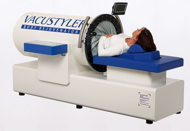 Die "Weltraumröhre" Vacustyler in der speedSUN Beautylounge